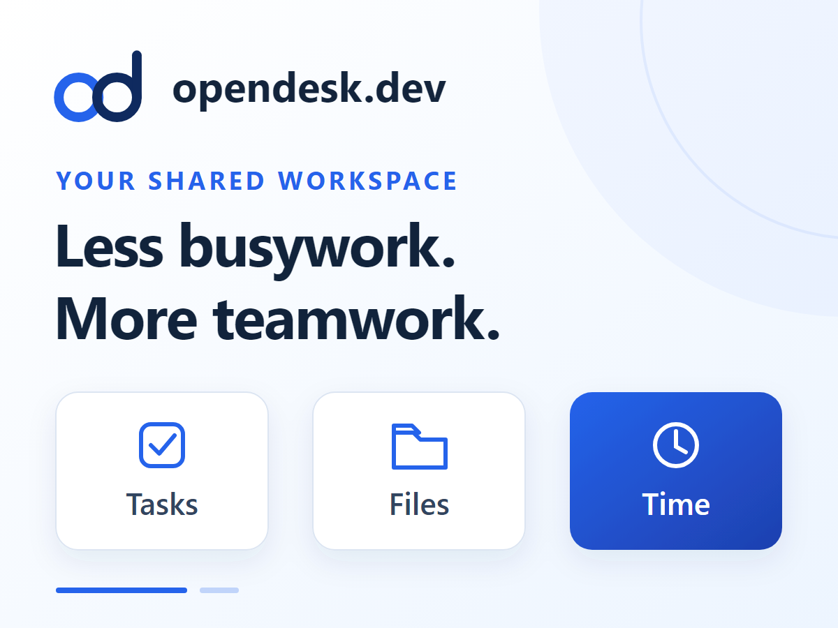 Discover Opendesk.dev